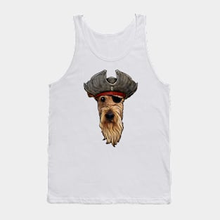 Airedale Terrier Pirate Tank Top